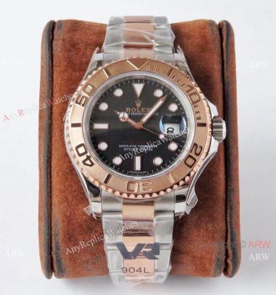 VR MAX 1:1 Best Edition Rolex Yacht-Master 18k Rose Gold Watch 40mm